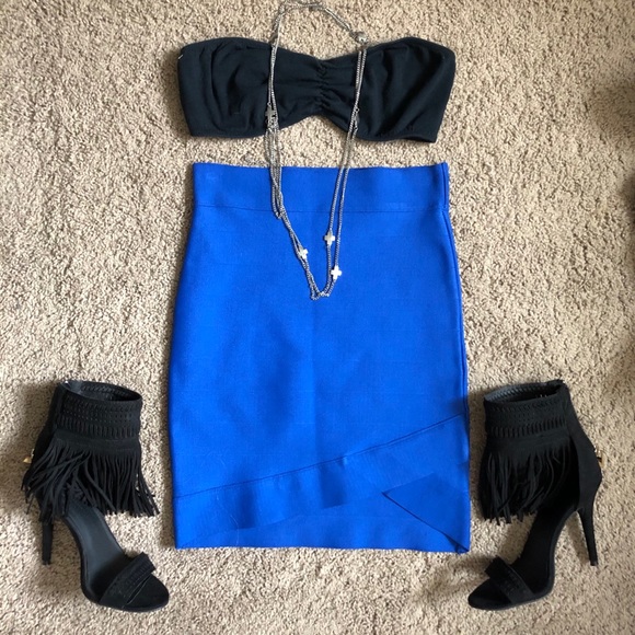 Guess Dresses & Skirts - 💙Royal blue bandage skirt 💙